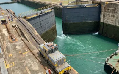 Las esclusas del Canal de Panamá vistas de cerca