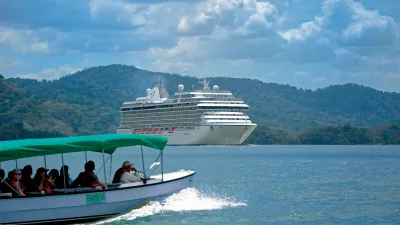 Panama Canal transit by ship