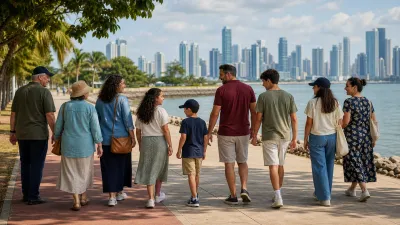 Multi-generational family trip in Panama