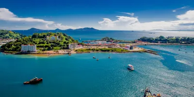 Amador Causeway with Biomuseo