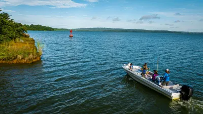 Fishing on Gatun Lake, Panama