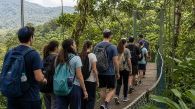 School and youth group adventure in Panama