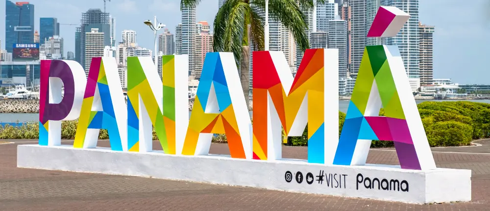 Panama City Sign, Cinta Costera