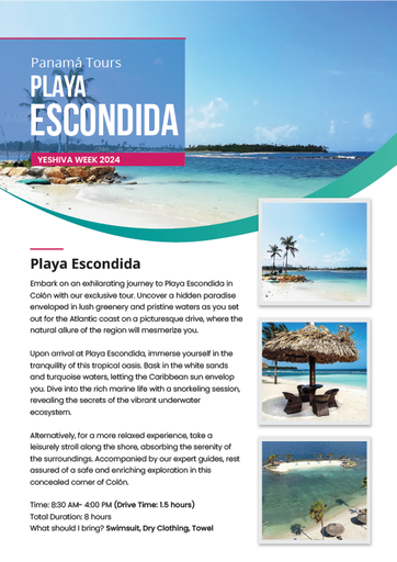 Playa Escondida & Kosher BBQ: Jan 23rd